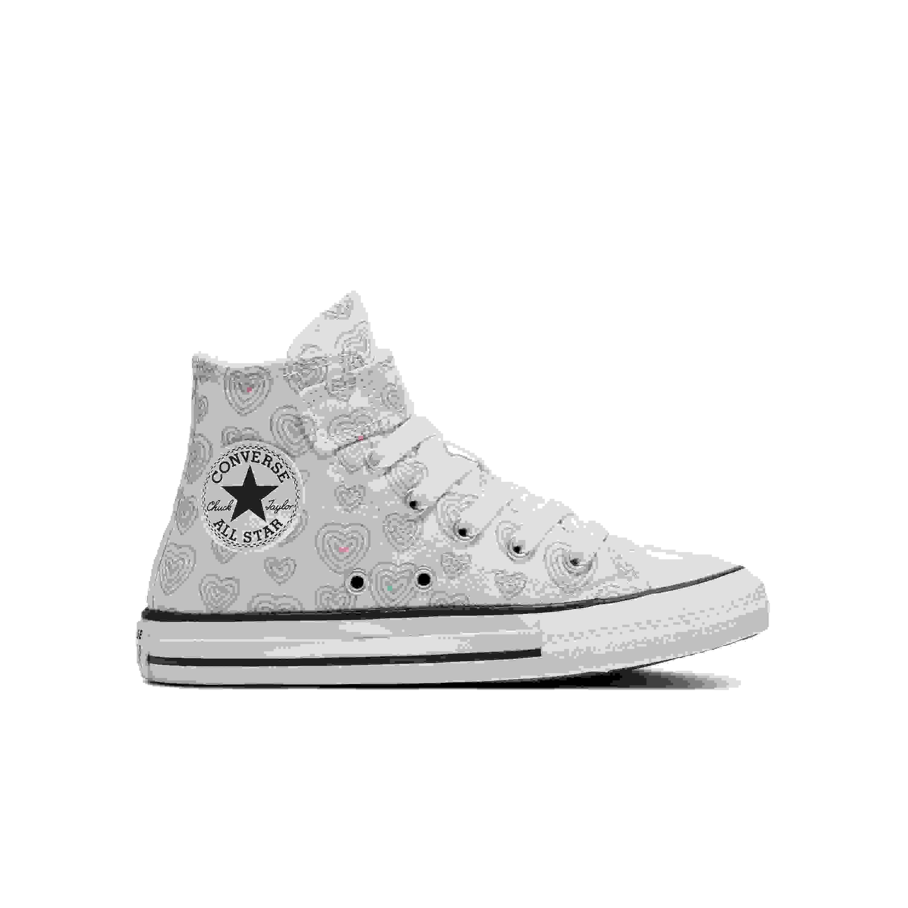 Converse Chuck Taylor All Star EasyOn Preschool Girls' "Happy Hearts" Shoe